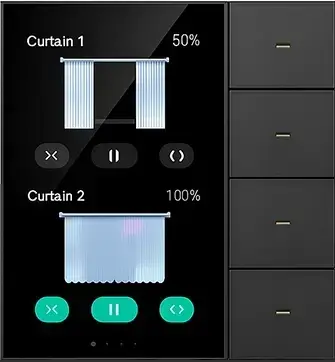3.5 inch smart wall switch Touch screen