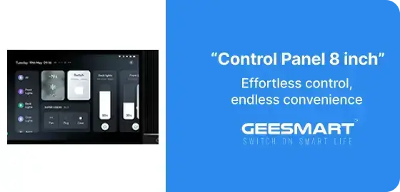 Control Panel 8 Inch