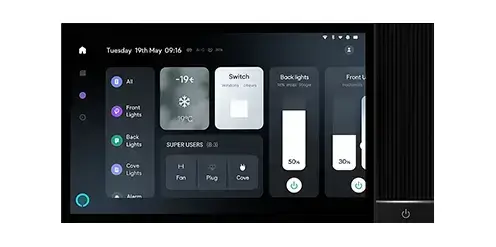Control Panel 8 Inch